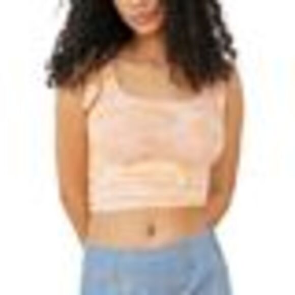 Free People Printed Avenue Tank Top In Ivory Combo - S - Picture 3 of 3